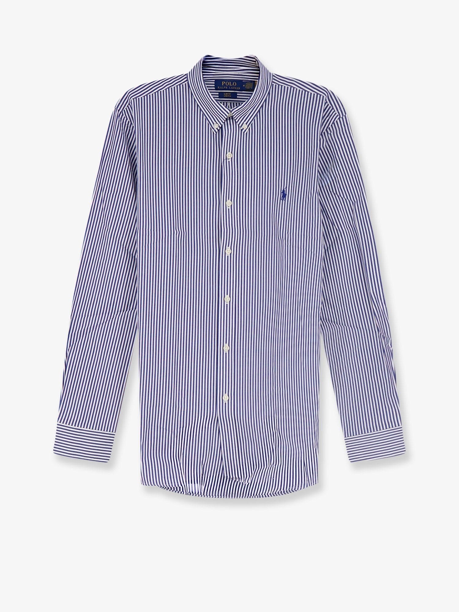Polo Ralph Lauren Men's Striped Cotton Shirt White