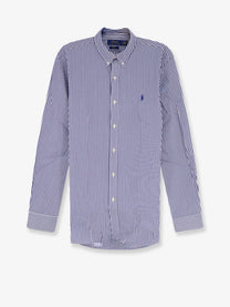 Polo Ralph Lauren Men's Striped Cotton Shirt White
