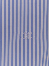 Celine Men's Striped Cotton Shirt White Celine