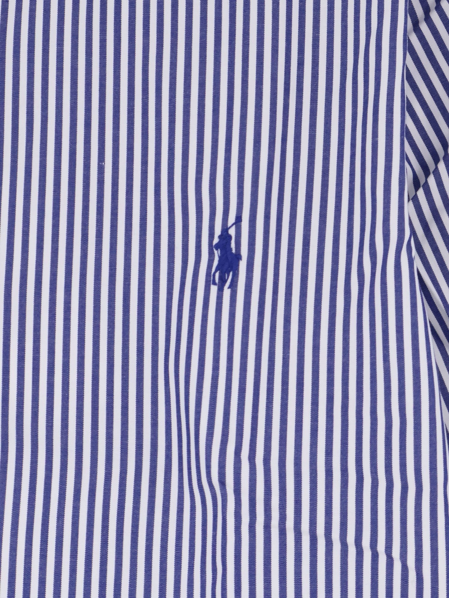 Polo Ralph Lauren Men's Striped Cotton Shirt White