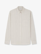 ASPESI Women's Striped Cotton Shirt Beige