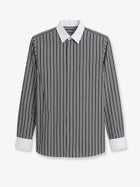 Tom Ford Men's Striped Cotton Shirt Black