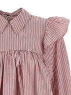 Ganni Striped Dress Blue, view 3