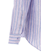 ETRO Striped Linen Shirt Gold, view 4