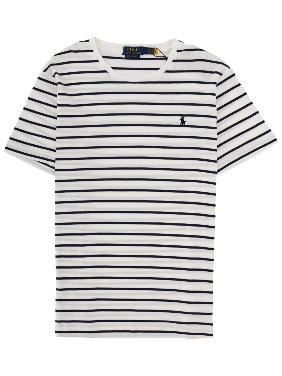 Polo Ralph Lauren Men's Striped Shirt White