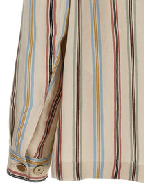 ETRO Striped Overshirt Gold