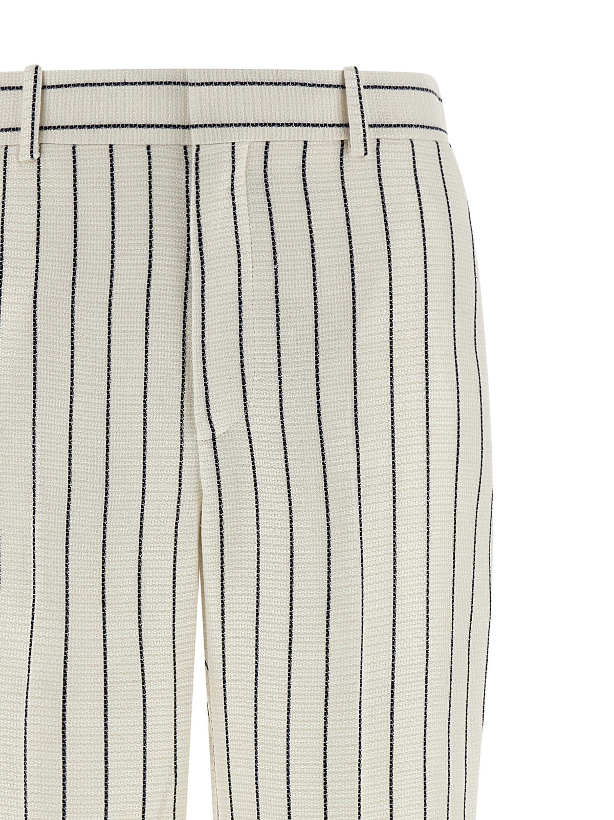Balmain Striped Pants White, view 3