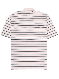 ROTATE Birger Christensen Women's Striped Polo Shirt Blue