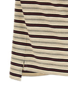 PRADA Striped Polo Shirt Gold, view 4