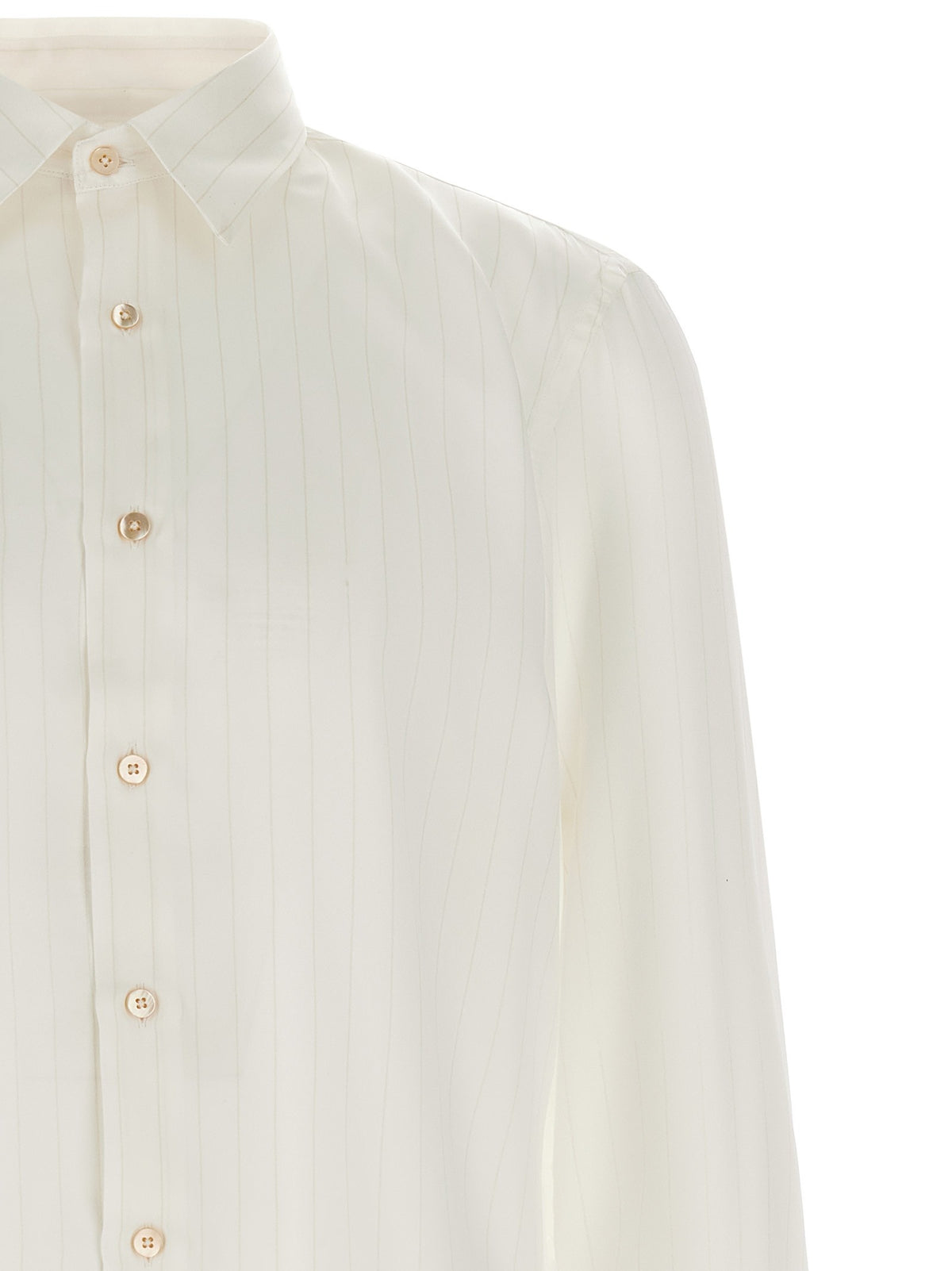 Riviera Project Striped Shirt Beige, view 3