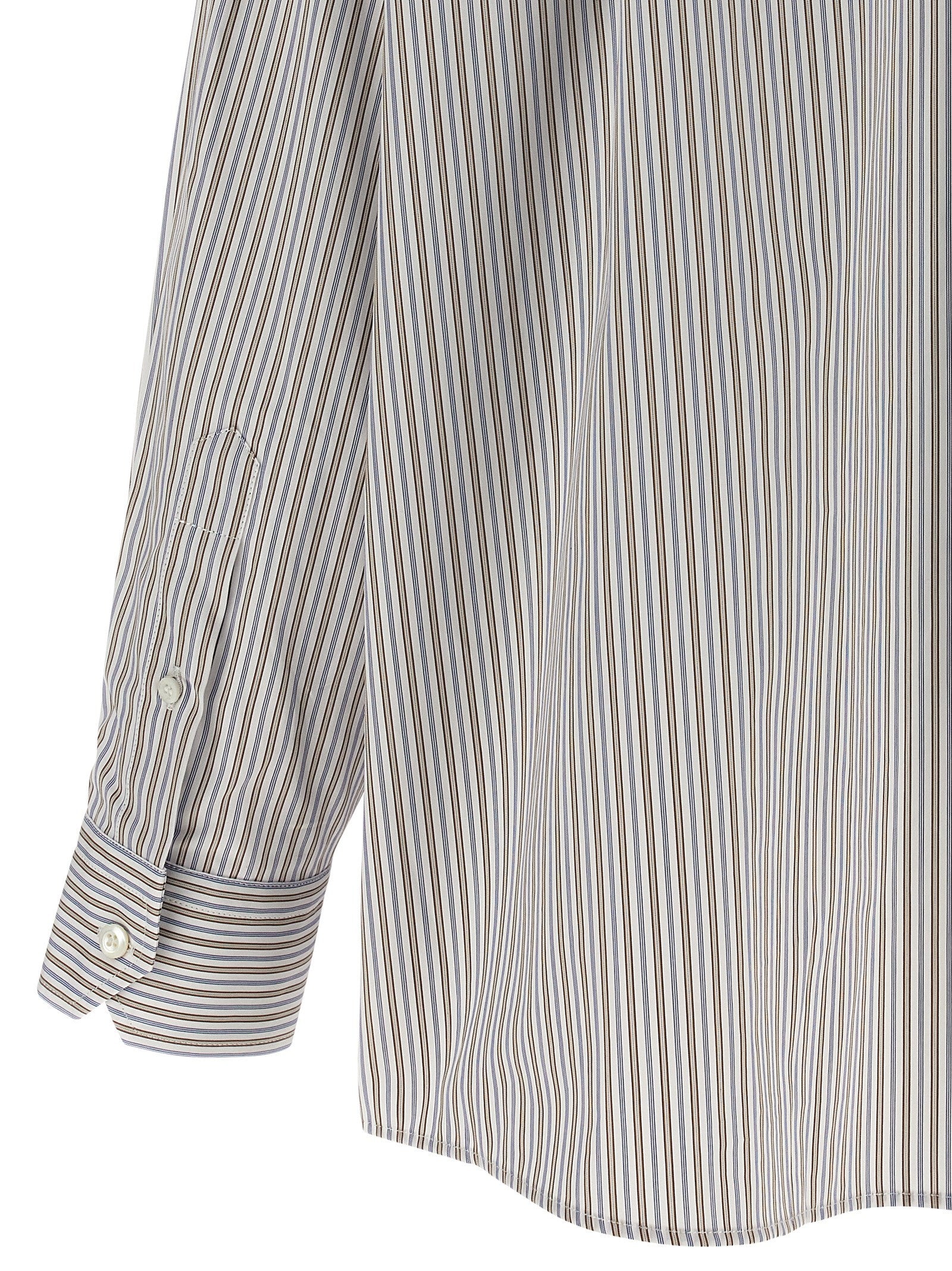 PRADA Striped Shirt Gold