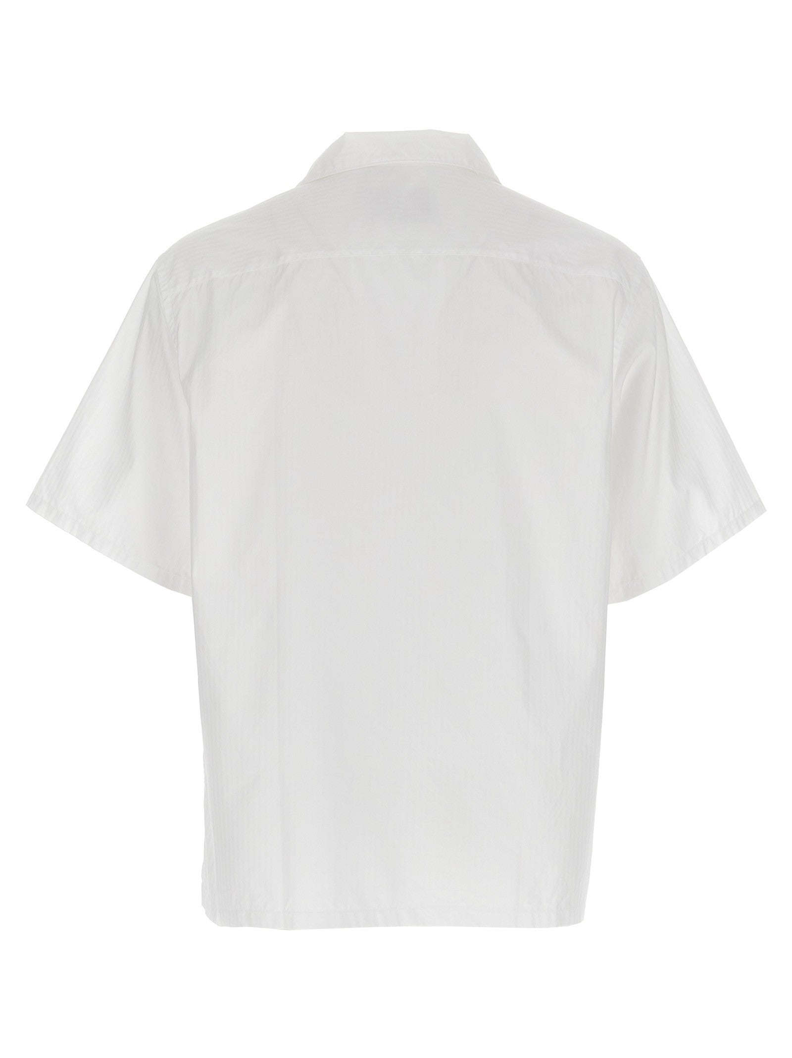 Prada Striped Shirt White