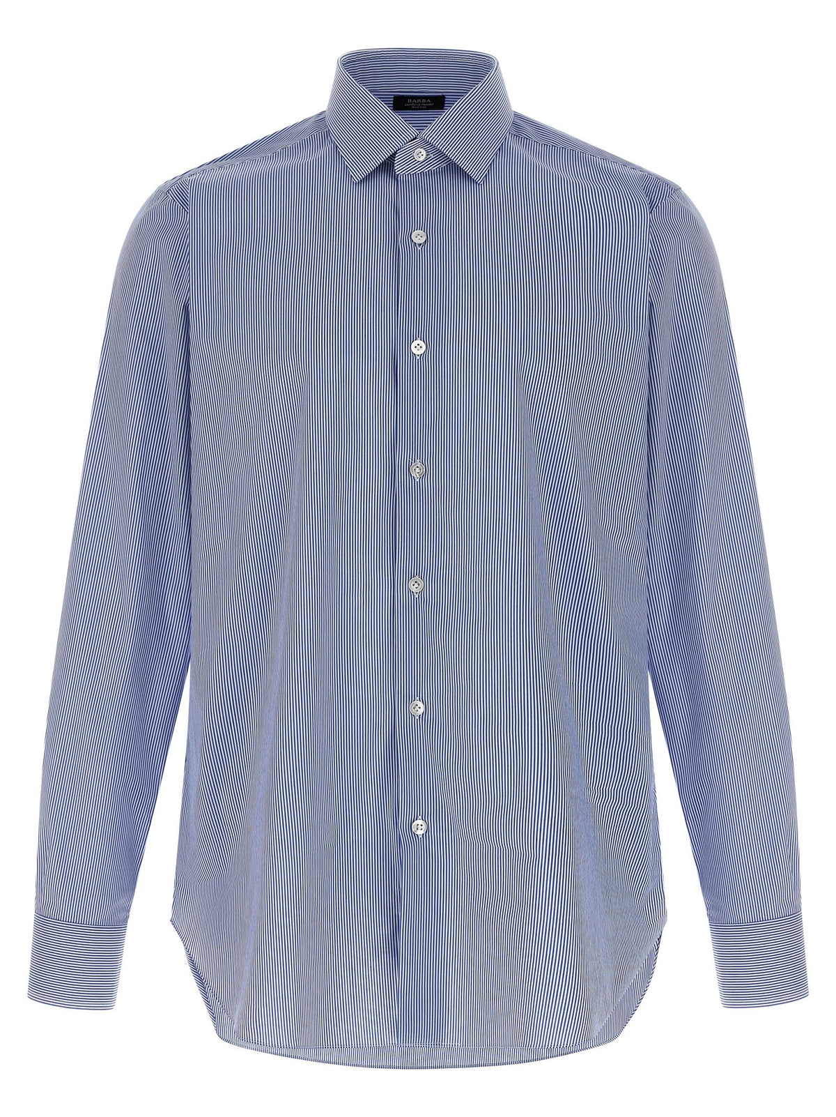 Barba Striped Shirt Blue