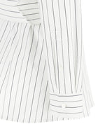Burberry Striped Shirt White, view 4