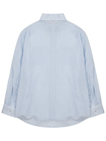 Celine Women's Striped Shirt Blue