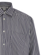 Comme Des Garcons Shirt Striped Shirt Blue, view 3