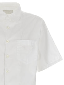 Prada Striped Shirt White