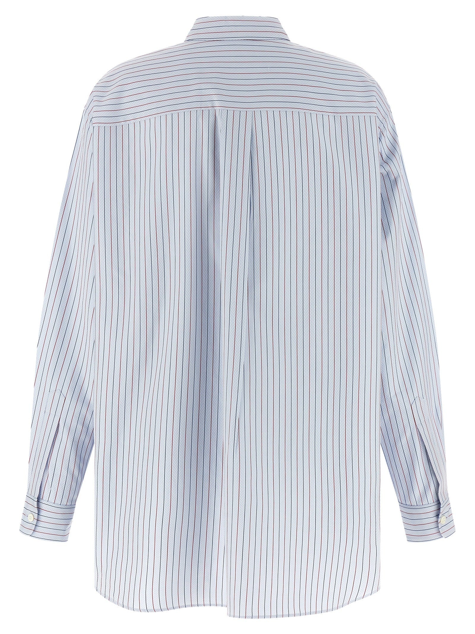 PRADA Striped Shirt Blue