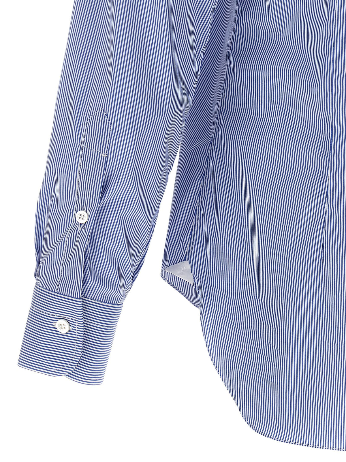 Barba Striped Shirt Blue