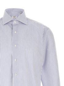 Borriello Striped Shirt Blue
