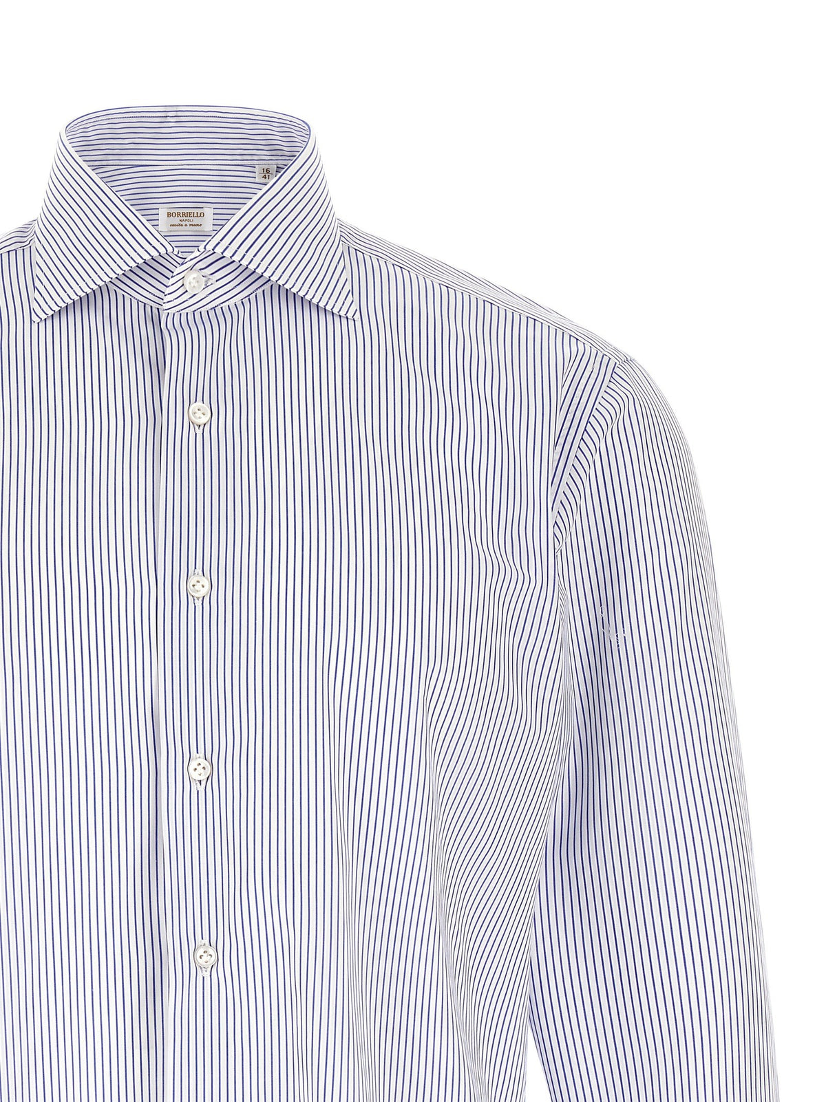Borriello Striped Shirt Blue, view 3
