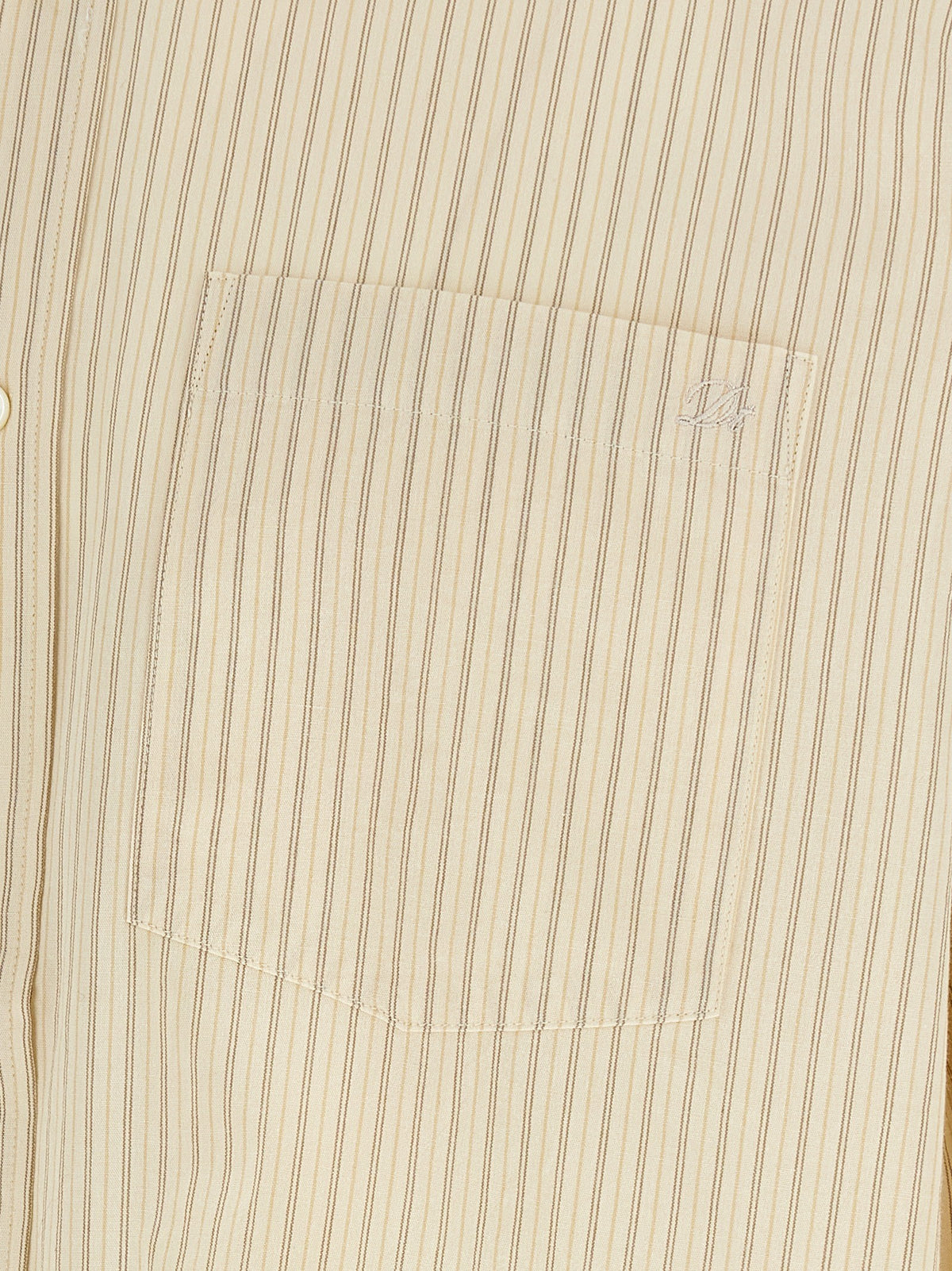 DUNST Striped Shirt Yellow, view 5