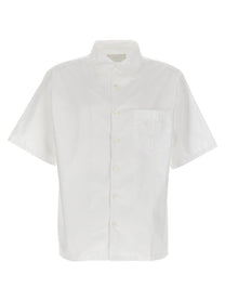 Prada Striped Shirt White