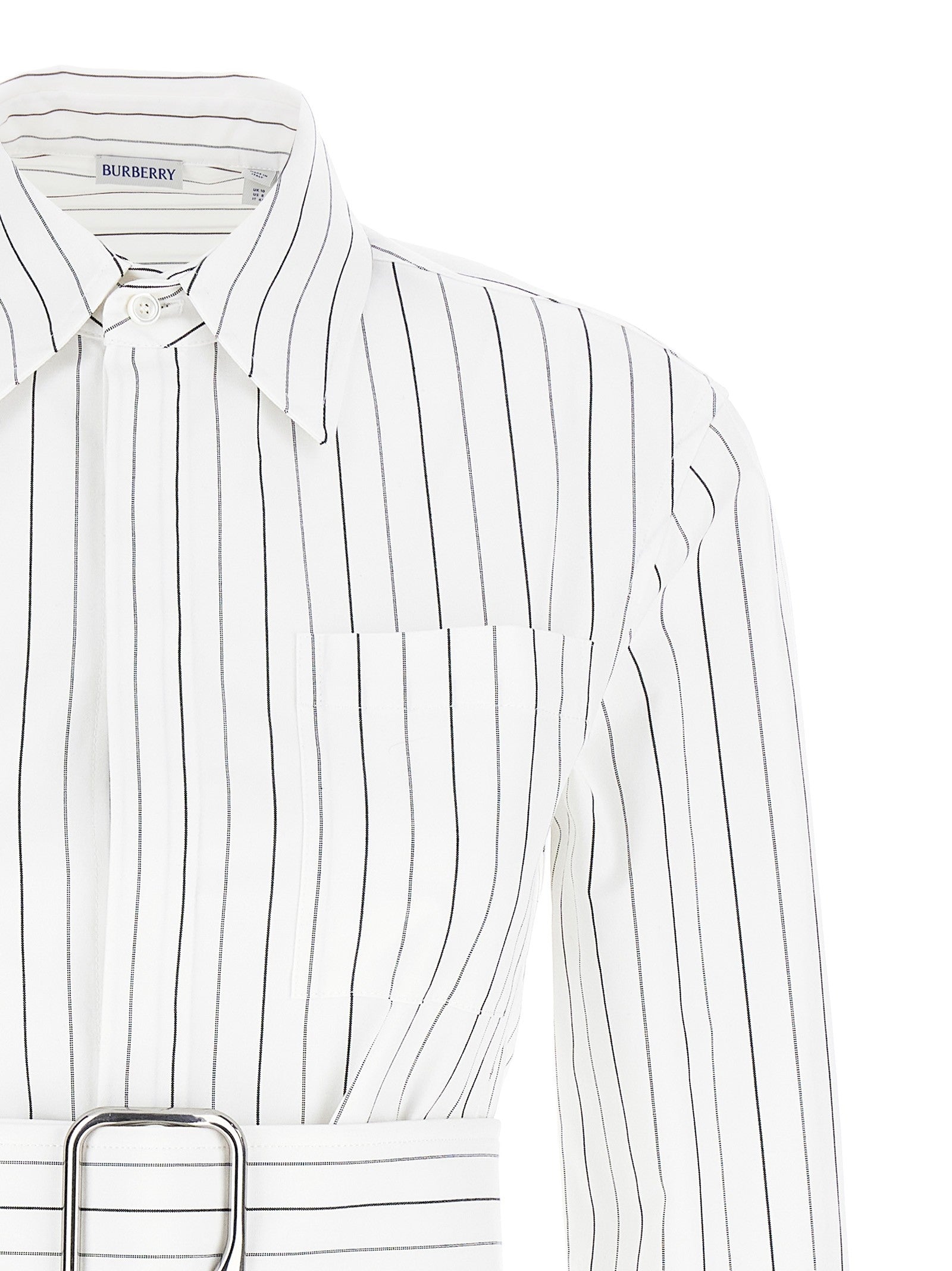 Burberry Striped Shirt White