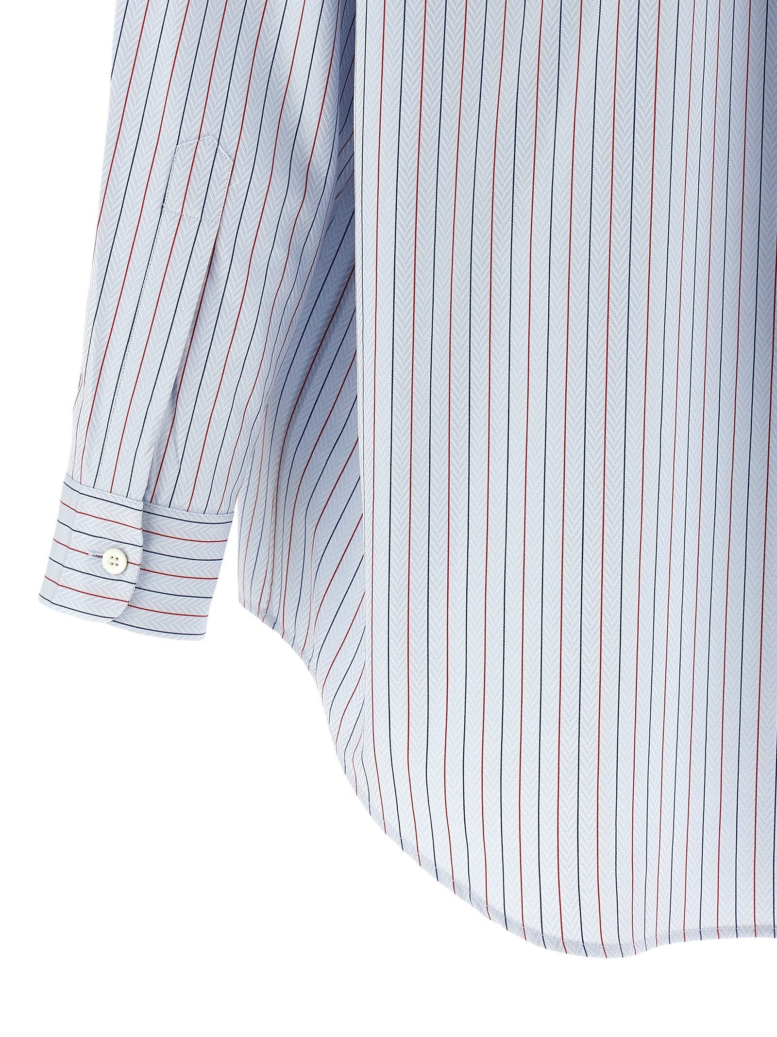 PRADA Striped Shirt Blue