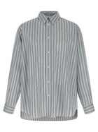Loewe Striped Shirt Blue