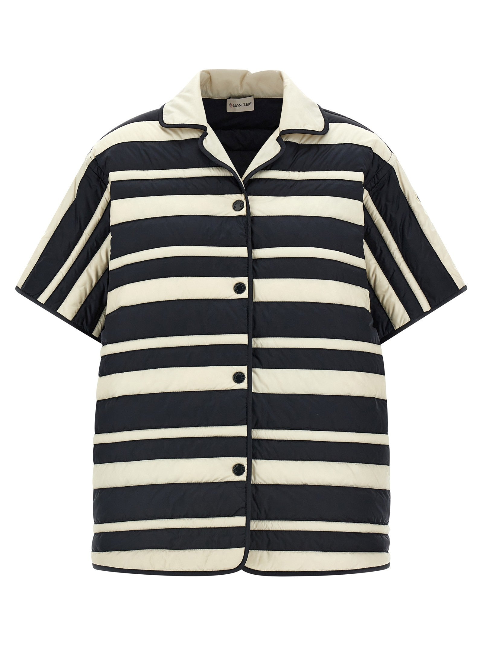 Moncler Striped Shirt Gold
