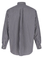 Comme Des Garcons Shirt Striped Shirt Blue, view 2