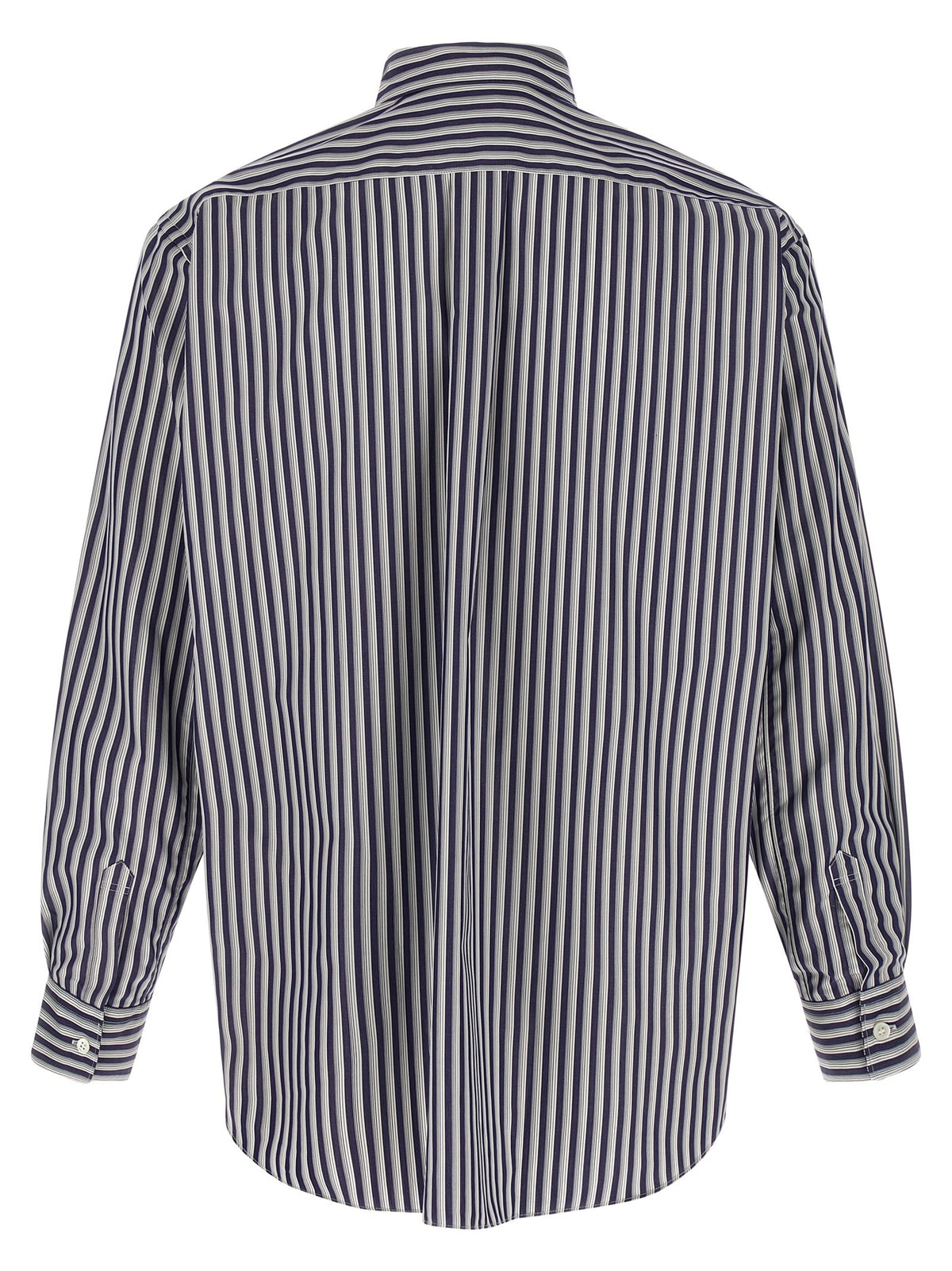 Comme Des Garcons Shirt Striped Shirt Blue, view 2