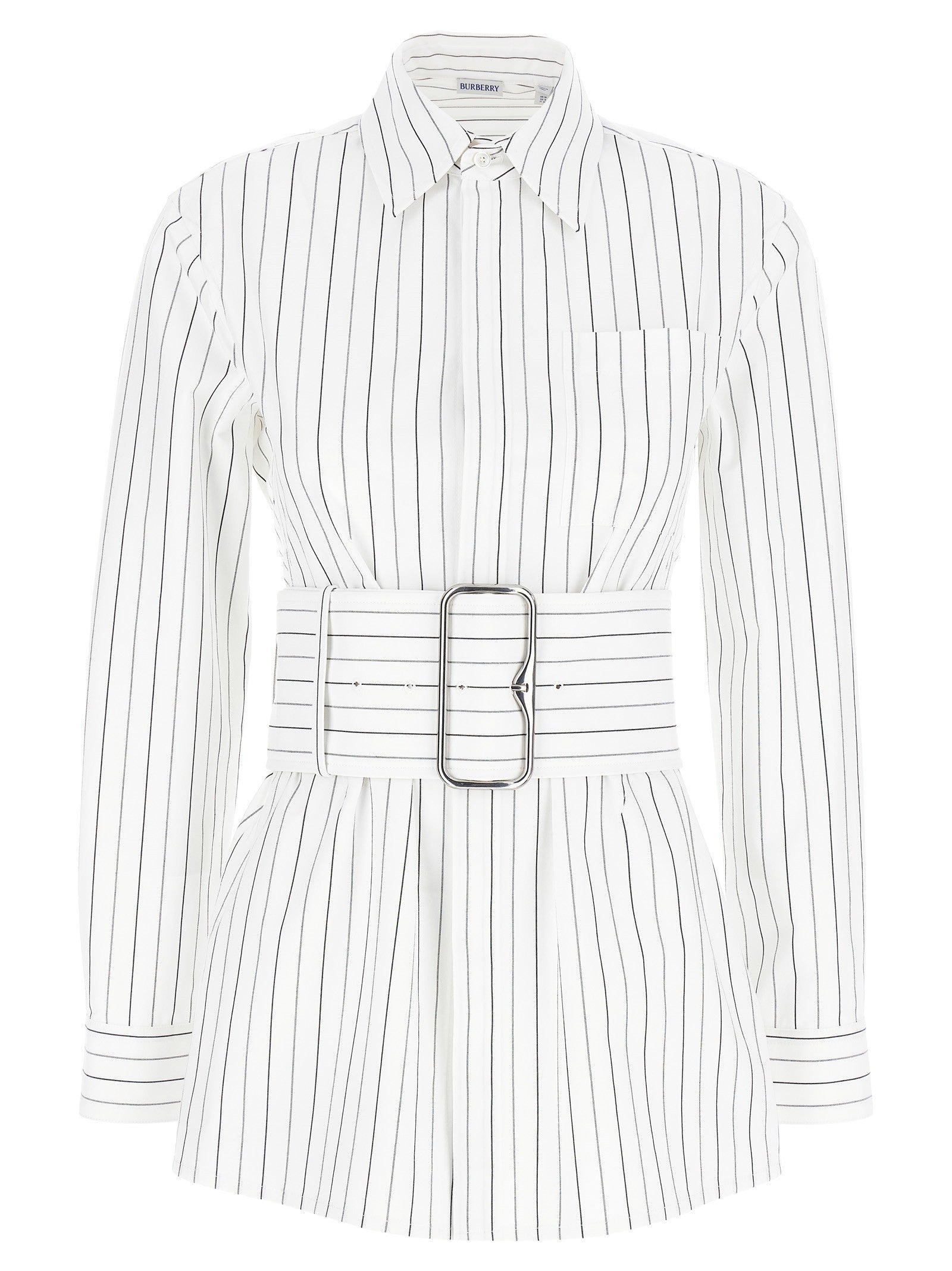 Burberry Striped Shirt White