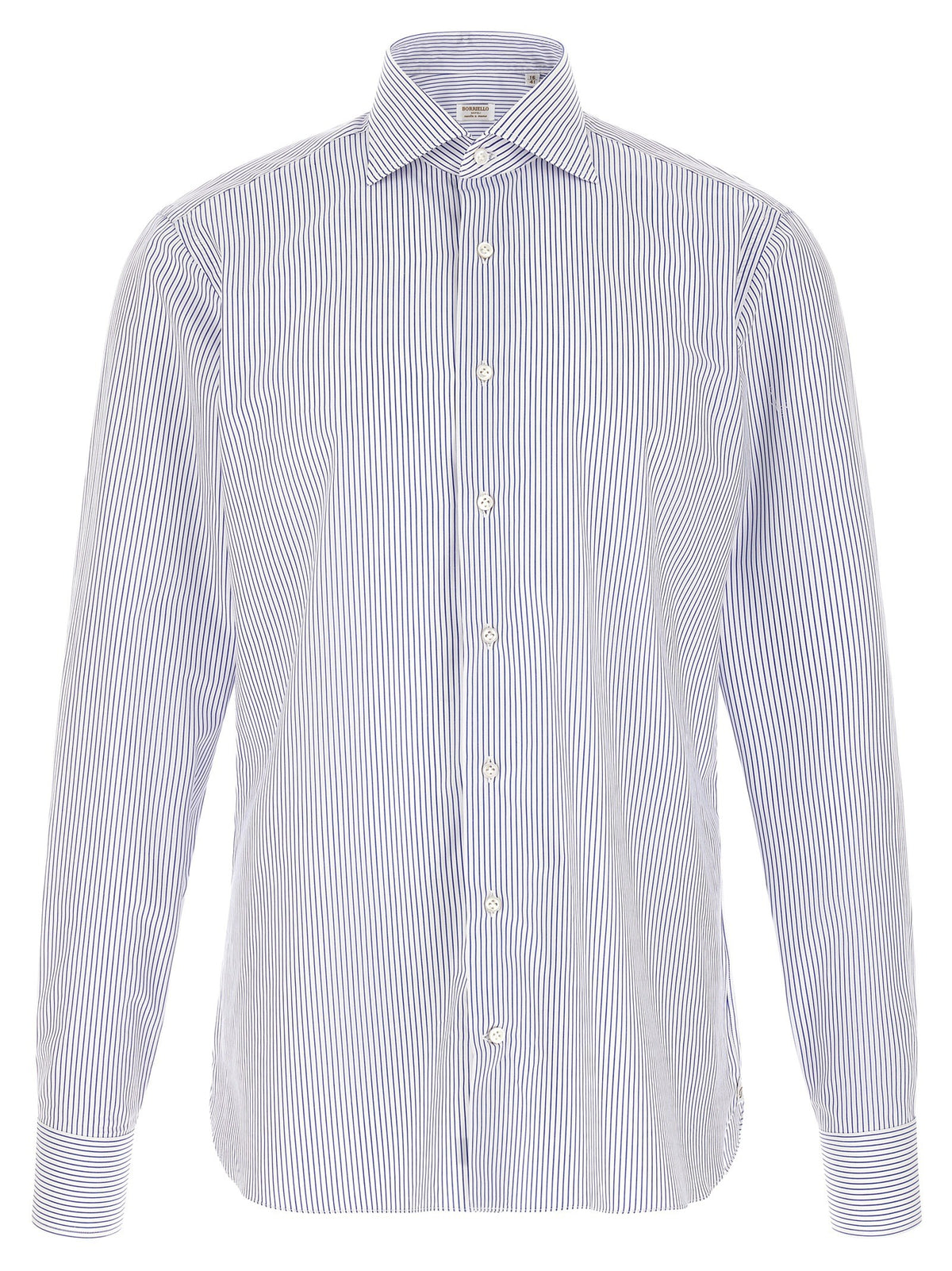 Borriello Striped Shirt Blue