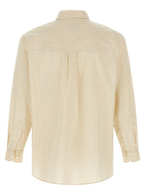 DUNST Striped Shirt Yellow