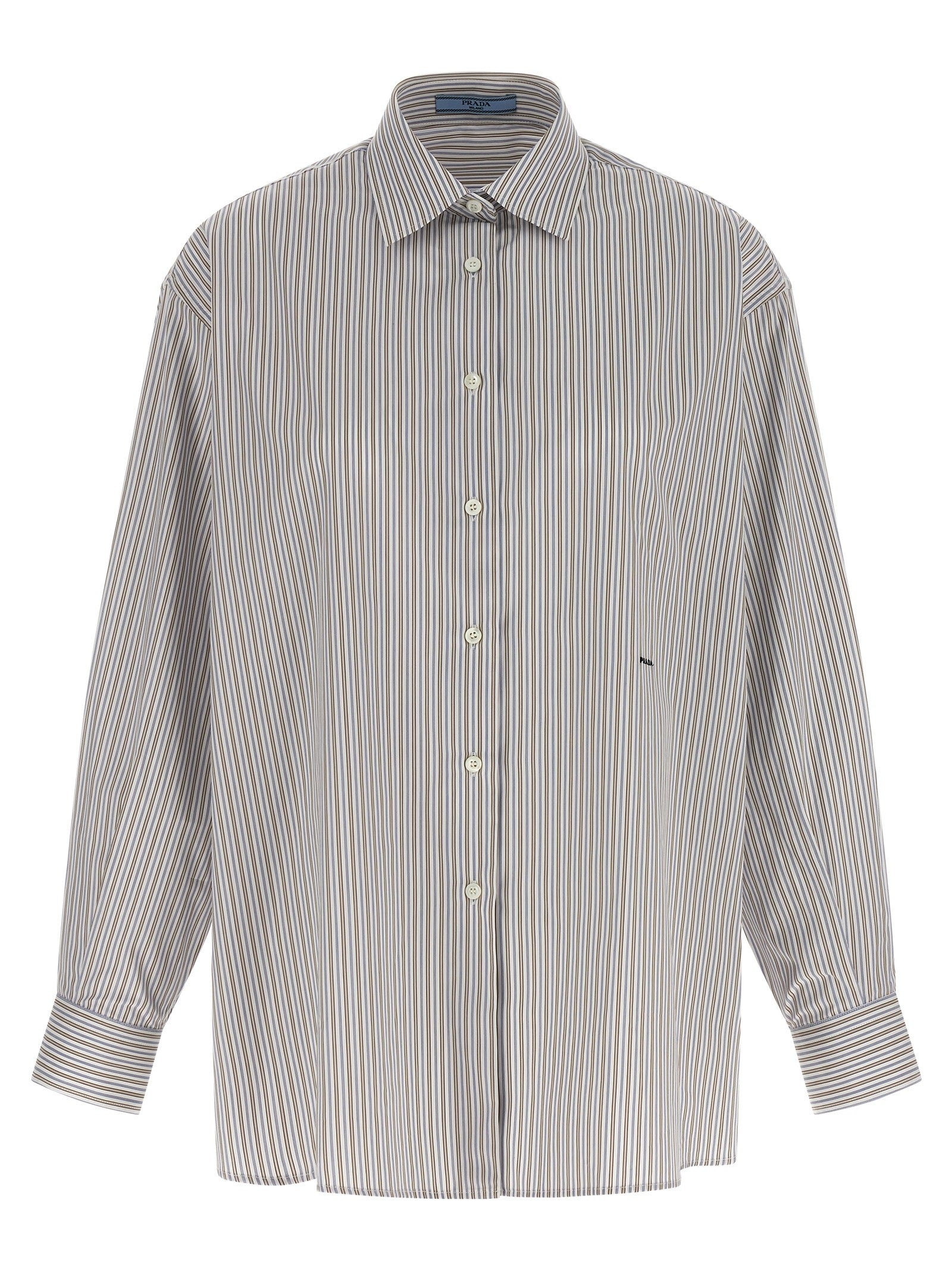 PRADA Striped Shirt Gold