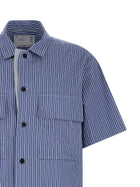 Sacai Striped Shirt Blue, view 3