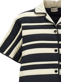 Moncler Striped Shirt Gold