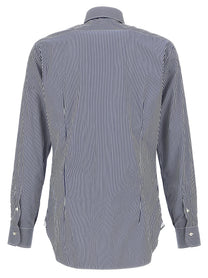 Barba Striped Shirt Blue