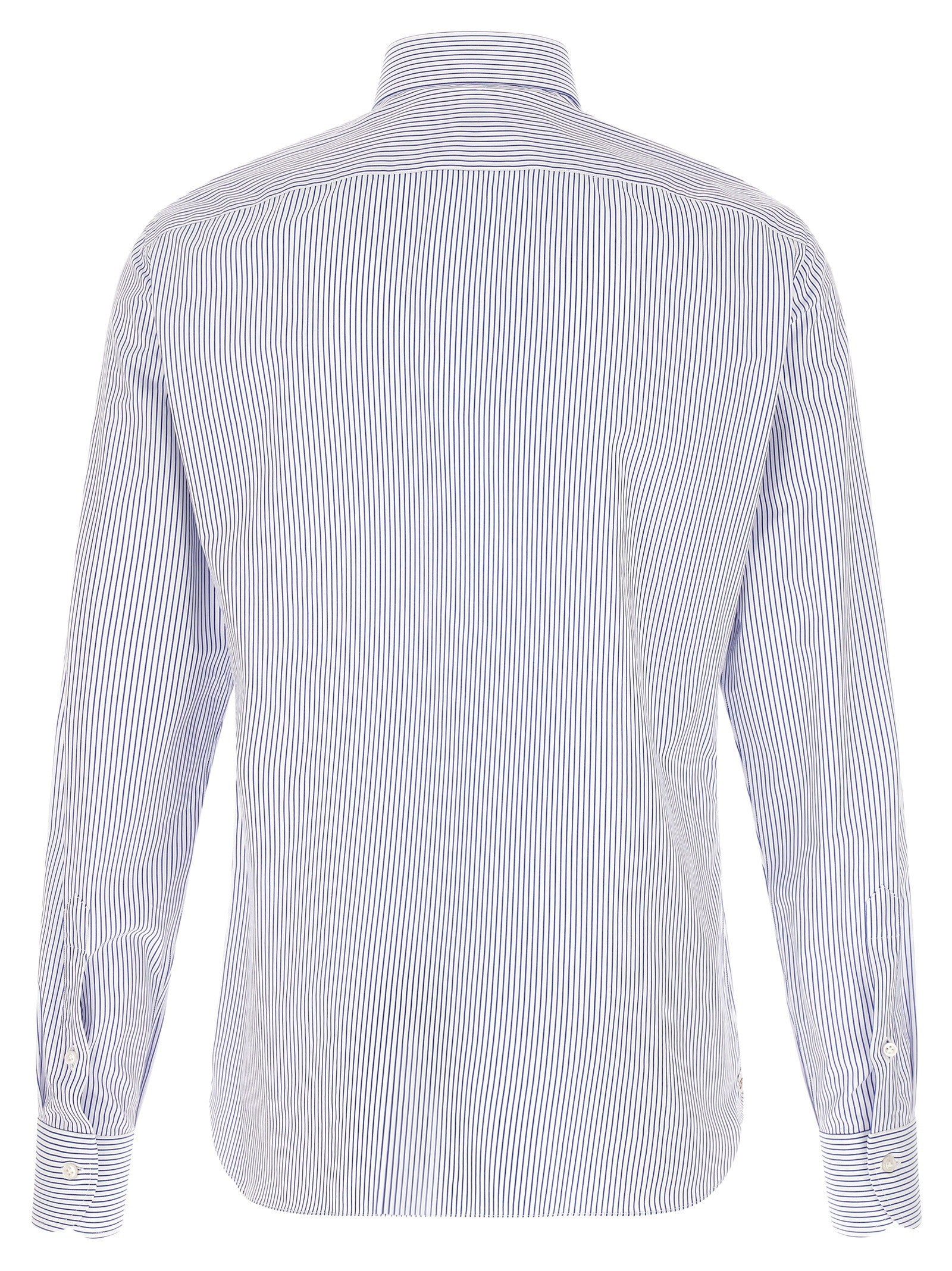 Borriello Striped Shirt Blue