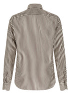Borriello Striped Shirt Brown, view 2