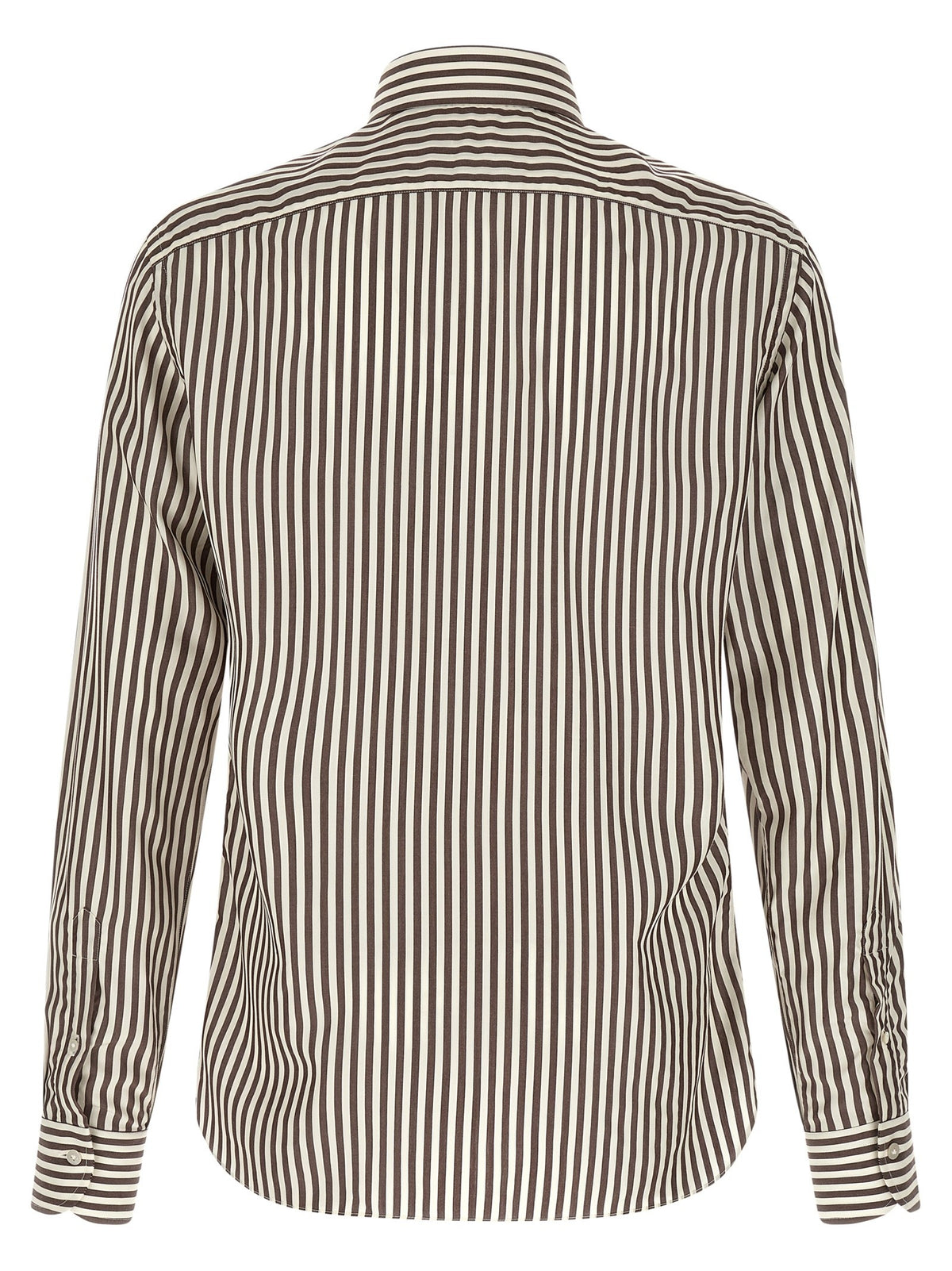 Borriello Striped Shirt Brown, view 2