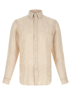 Polo Ralph Lauren Striped Shirt Beige