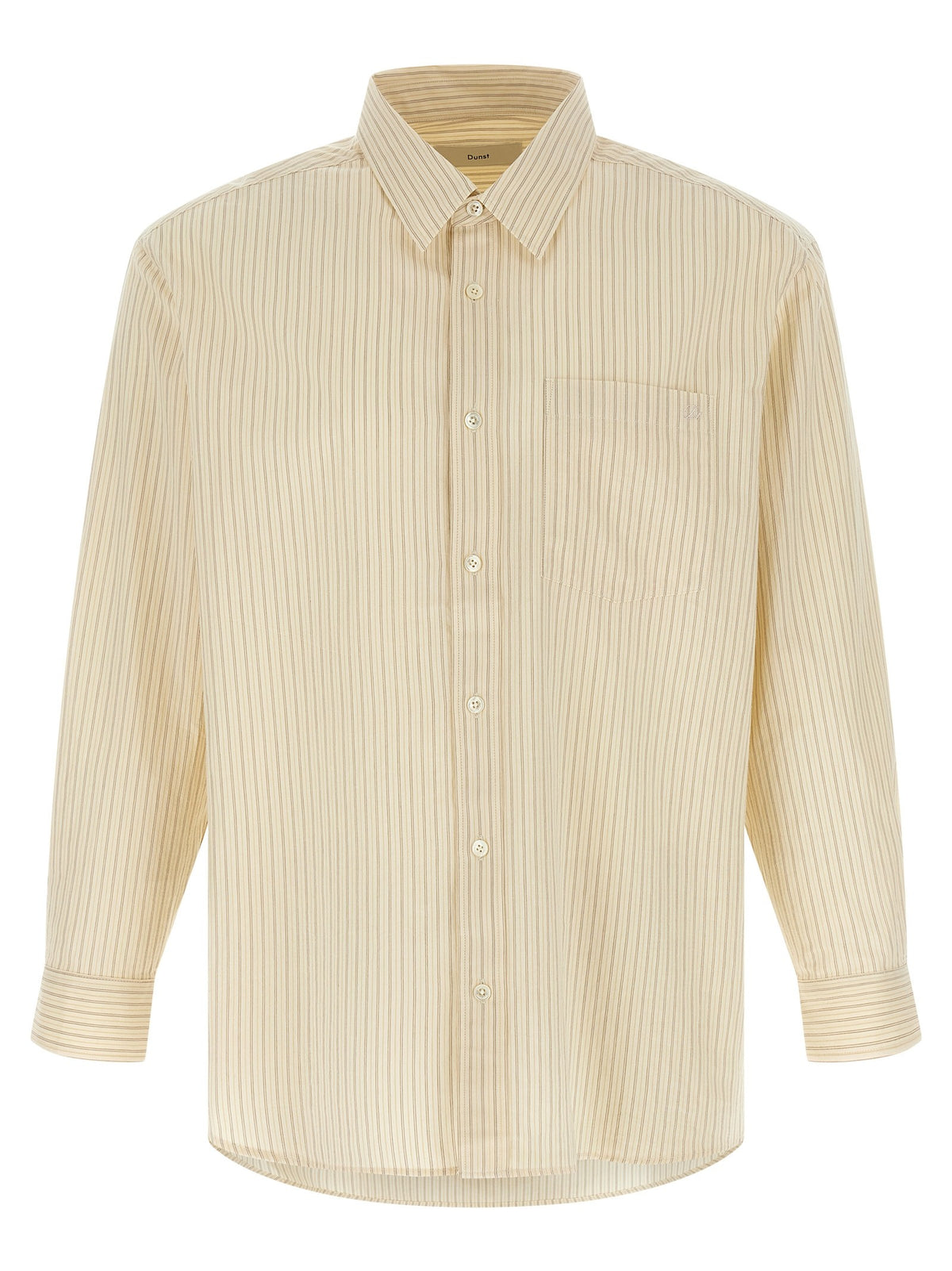DUNST Striped Shirt Yellow