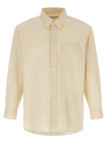 DUNST Striped Shirt Yellow