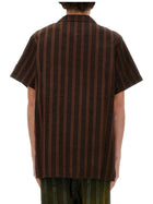 Uma Wang Men's Striped Shirt Multicolor, view 3