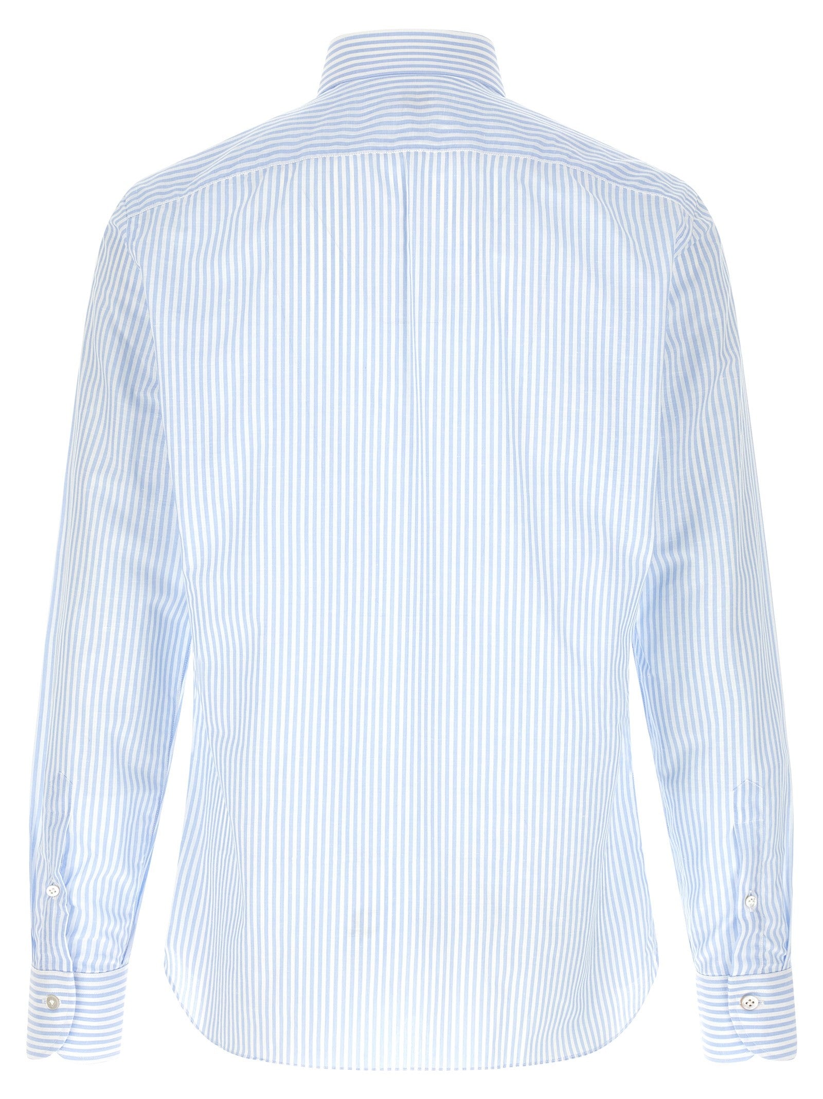 Borriello Striped Shirt Blue