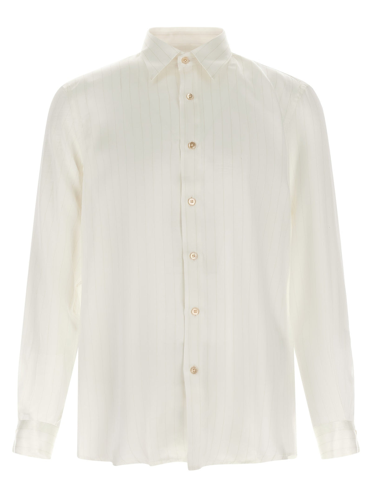 Riviera Project Striped Shirt Beige