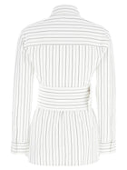 Burberry Striped Shirt White, view 2